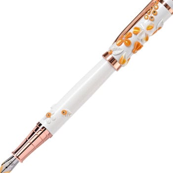 White Gold Flowers Stilou