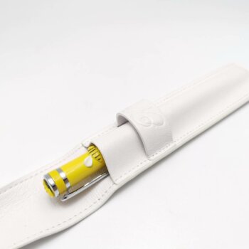 Etui premium ivory piele naturala