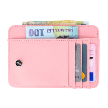 Port-card Light Pink Piele Naturalӑ