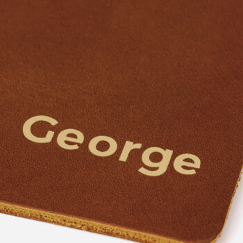 Agendă 2025 Brown Whisky Piele naturală A5