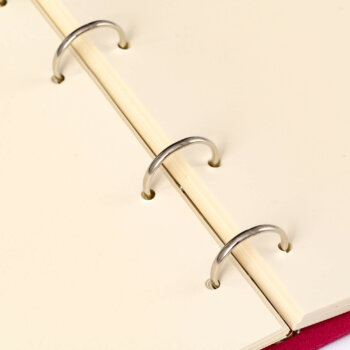 Agendӑ 2025 Red Amour Piele naturalӑ A5