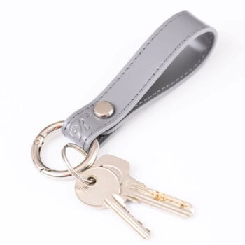 Breloc Grey Strap Piele Naturalӑ