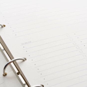 Agendă 2025 Black Pearl Piele naturală A5