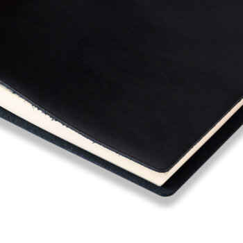 Agendă 2025 Black Pearl Piele naturală A5