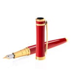 red gold stilou