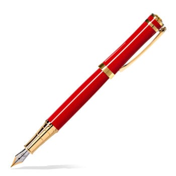 Red Gold Amour Stilou / Roller