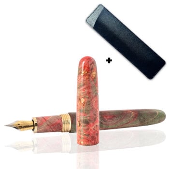 paduri salbatice stilou + etui piele