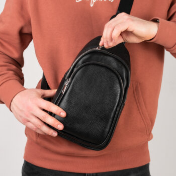 Geantã de umãr Black Pearl Piele Naturalã