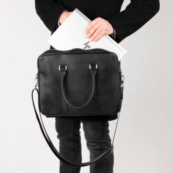 Geantã Black Pearl Piele Naturalã