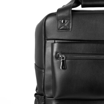 Rucsac Laptop 17" Bizon Piele Naturalã