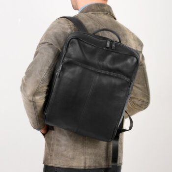 Rucsac Laptop Zimbru Piele Naturalã