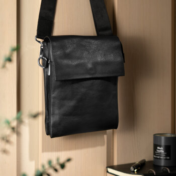 Geantã de umãr Aviator Piele Naturalã