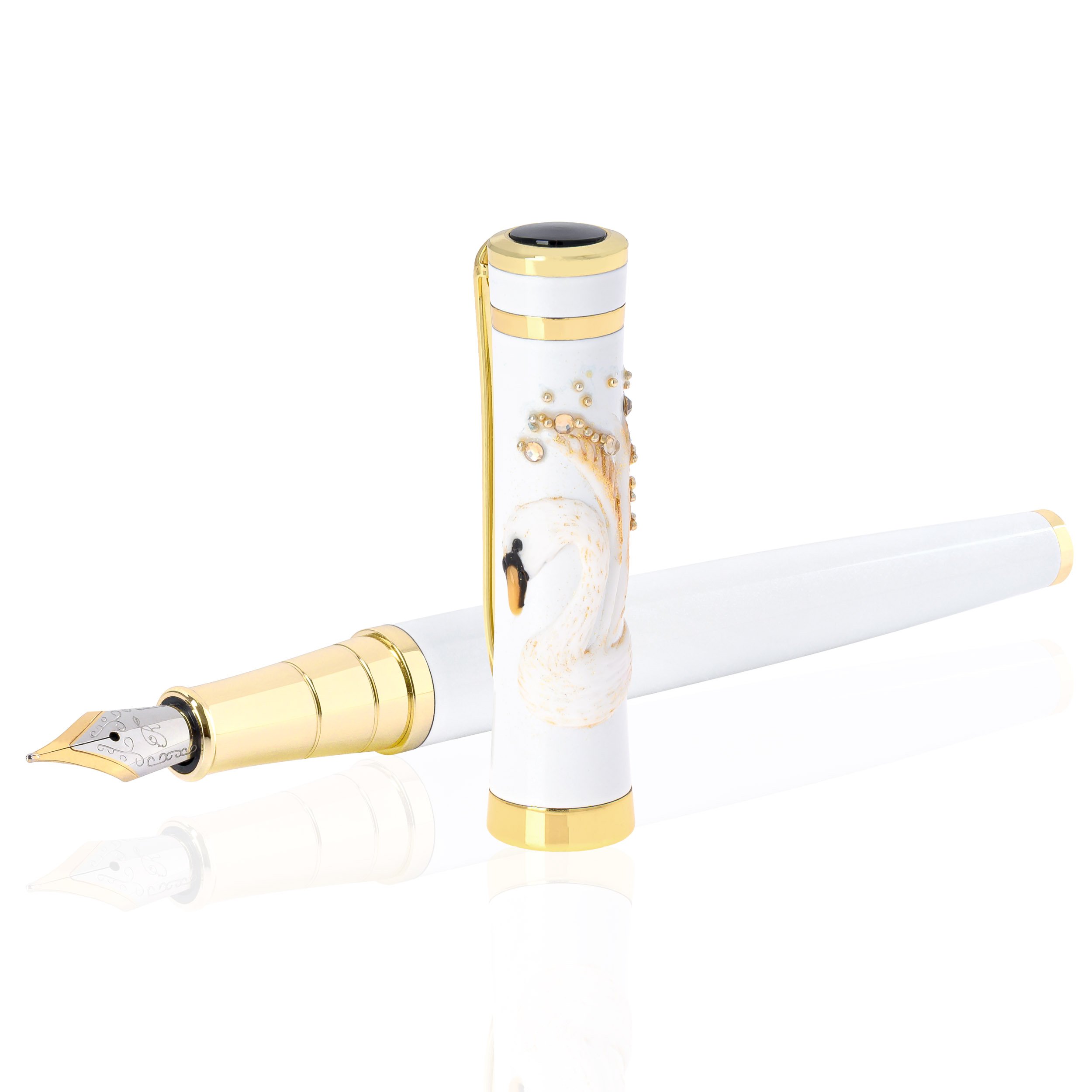 Lebãda albã stilou